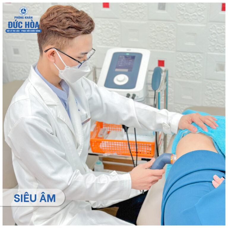 Siêu âm trị liệu được ứng dụng trong điều trị thoát vị đĩa đệm tại Phòng khám Đức Hòa Cần Thơ